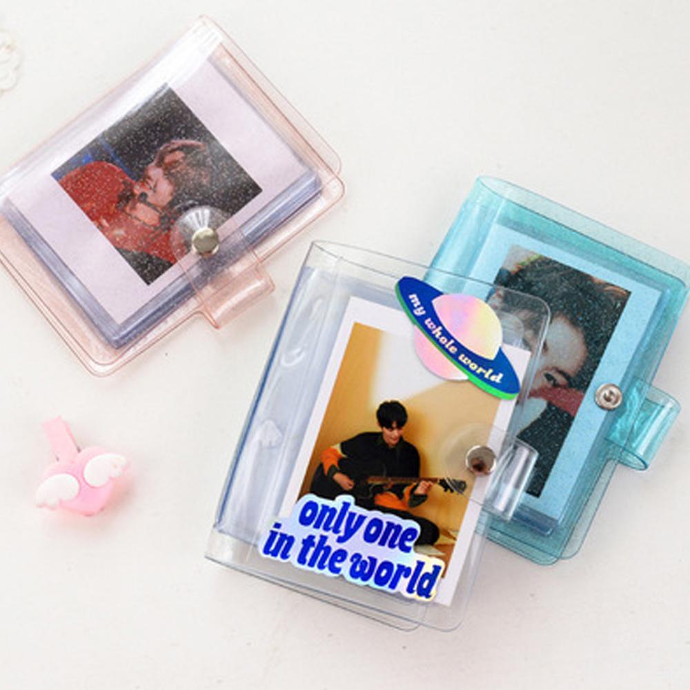 Album Ảnh 3 Inch Bìa Trong Suốt Lấp Lánh