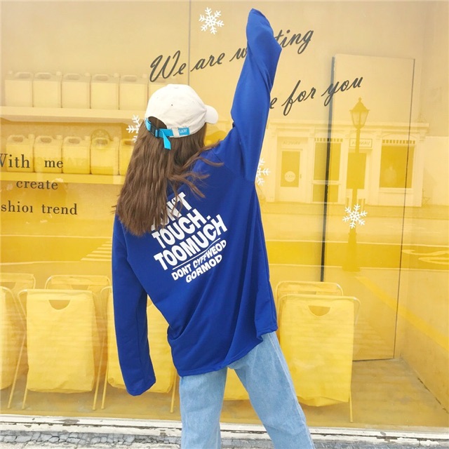 Áo Thun Tay Dài Form Rộng Thu Đông Phong Cách Hàn Quốc Ulzzang Unisex SECURITY MANAGER Cực Hot | BigBuy360 - bigbuy360.vn