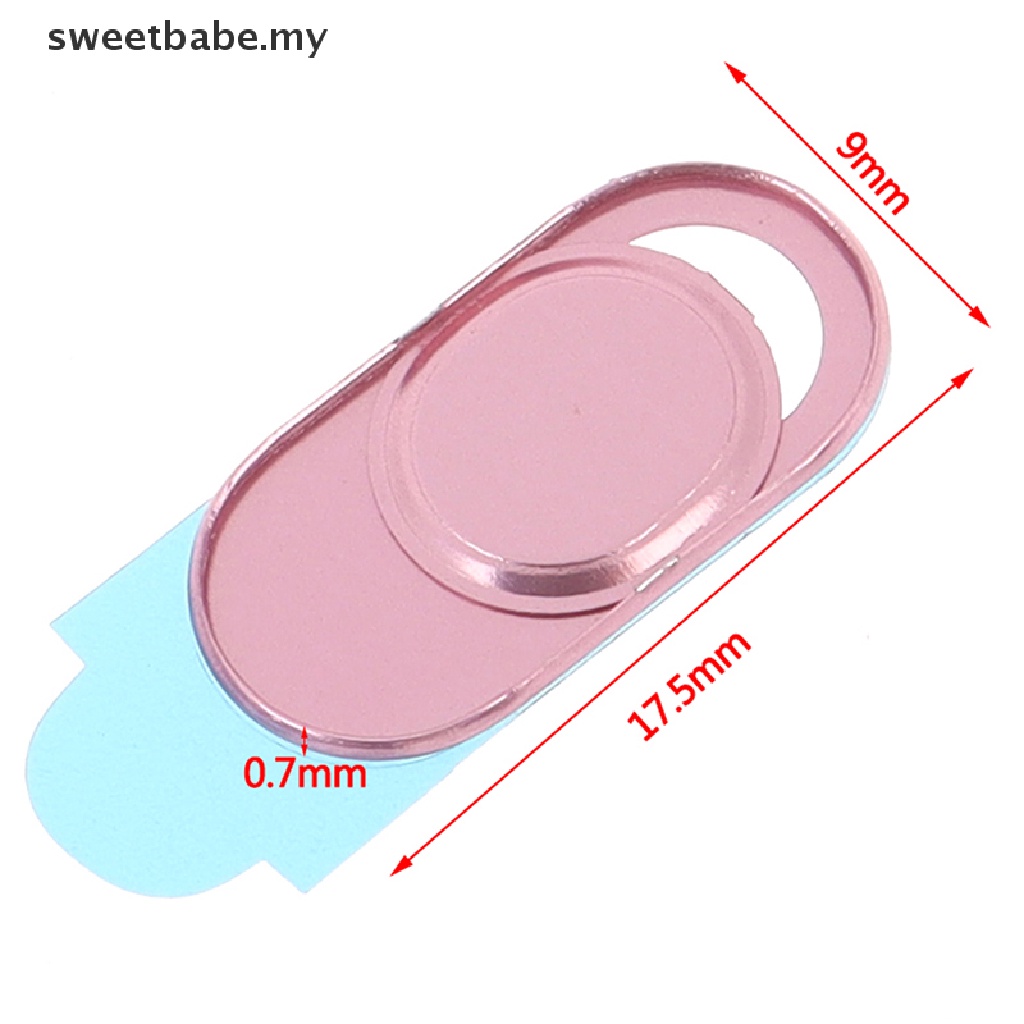 Set 3 vỏ bọc bảo vệ Webcam bằng kim loại dạng trượt | BigBuy360 - bigbuy360.vn