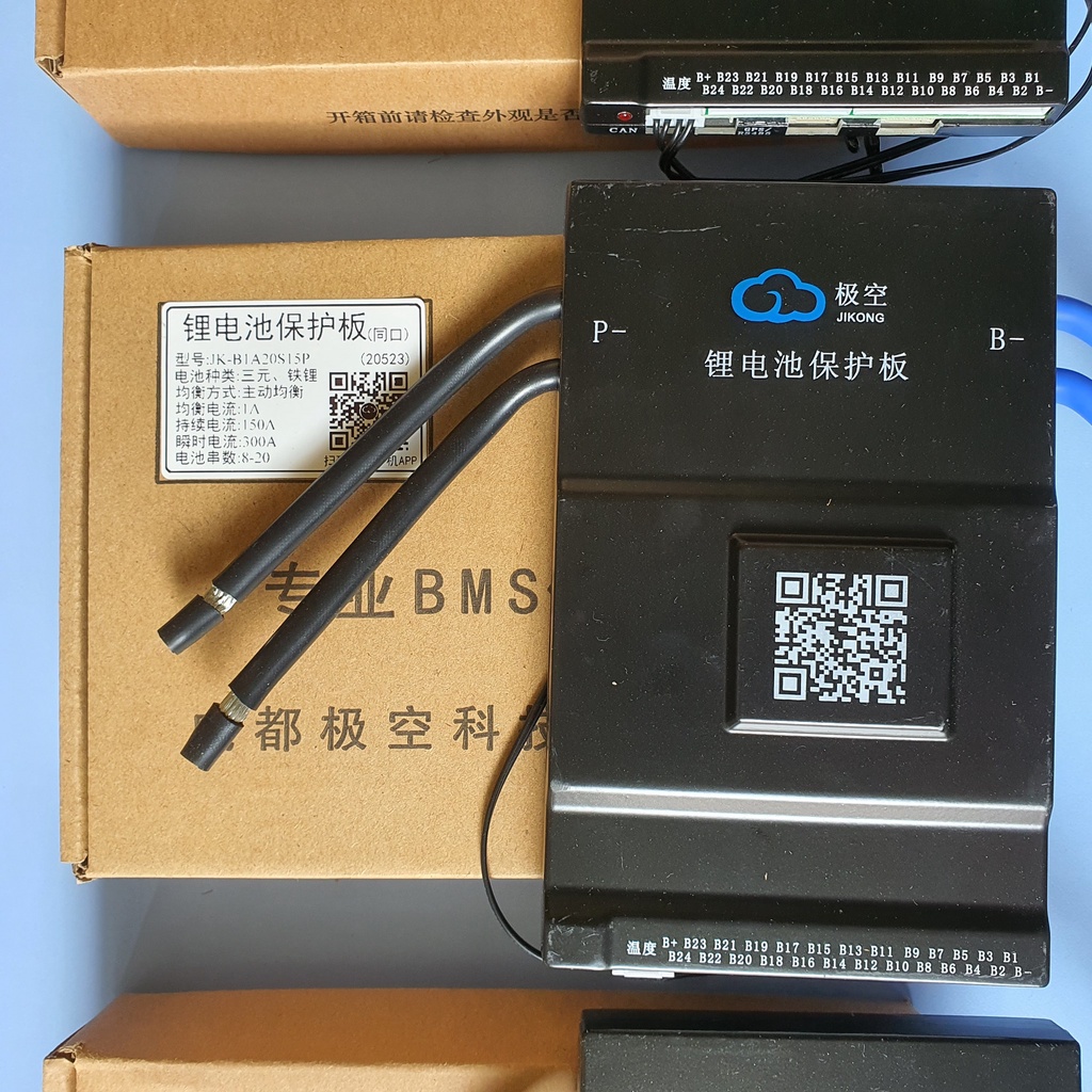 Smart BMS Bluetooth JK Active Balance cân bằng chủ động từ 4s tới 24s cho Pin Lithium 3.7V và LifePO4 3.2V.