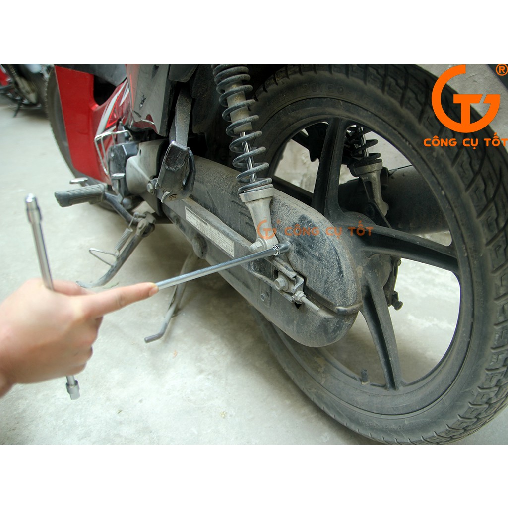 Tay vặn chữ T 3 đầu 1/4 và 3/8 Standard