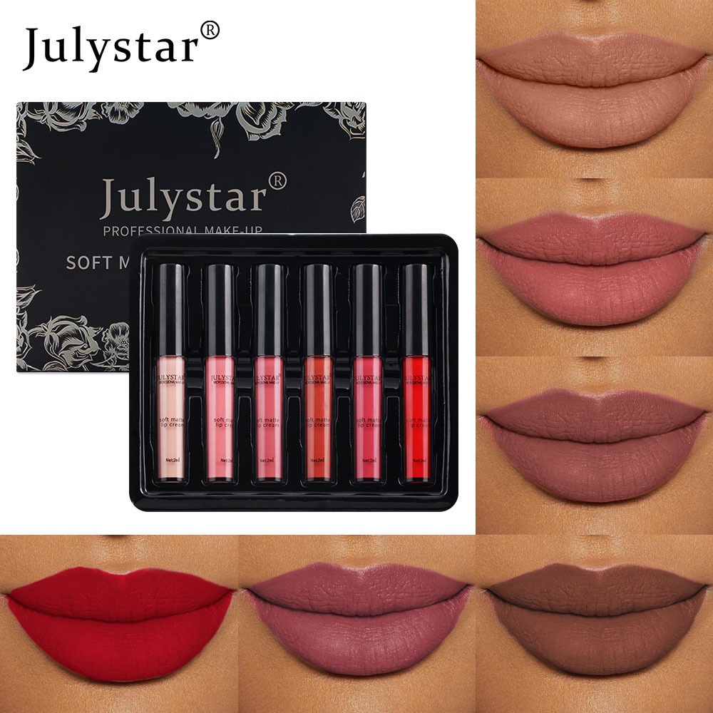 Son Kem Lì Chống Dính Cốc Không Phai Màu Mượt Mà Phong Cách Âu Mỹ