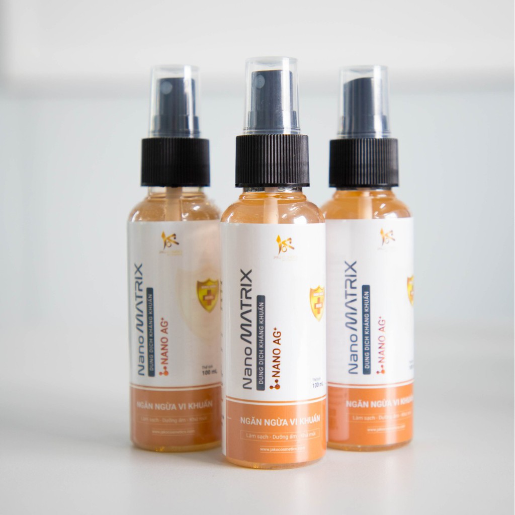 Xịt Khuẩn Nano Bạc Jako Nano Matrix - Diệt Vi Khuẩn Bảo Vệ Da 100ml | BigBuy360 - bigbuy360.vn