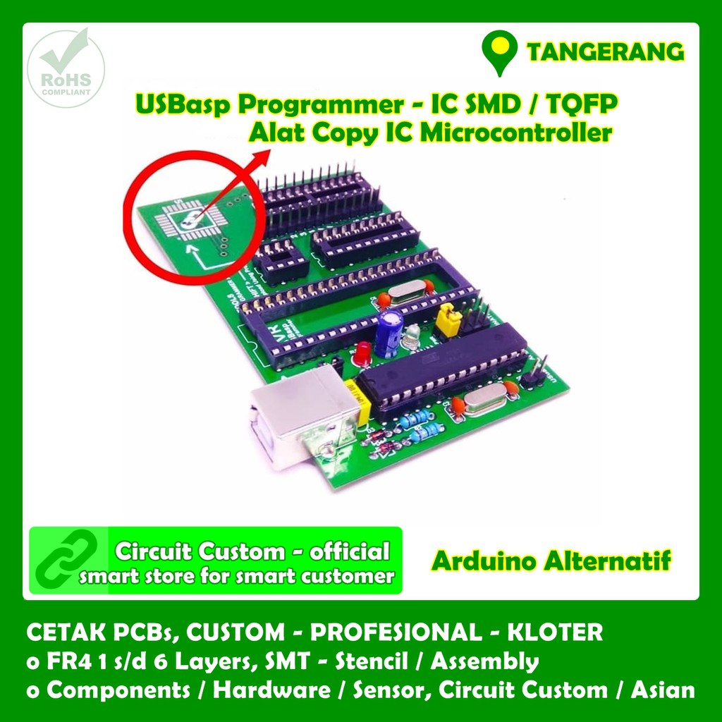 Bộ Vi Mạch Điều Khiển Ic Copy Arduino Uno R3 Dip Smd