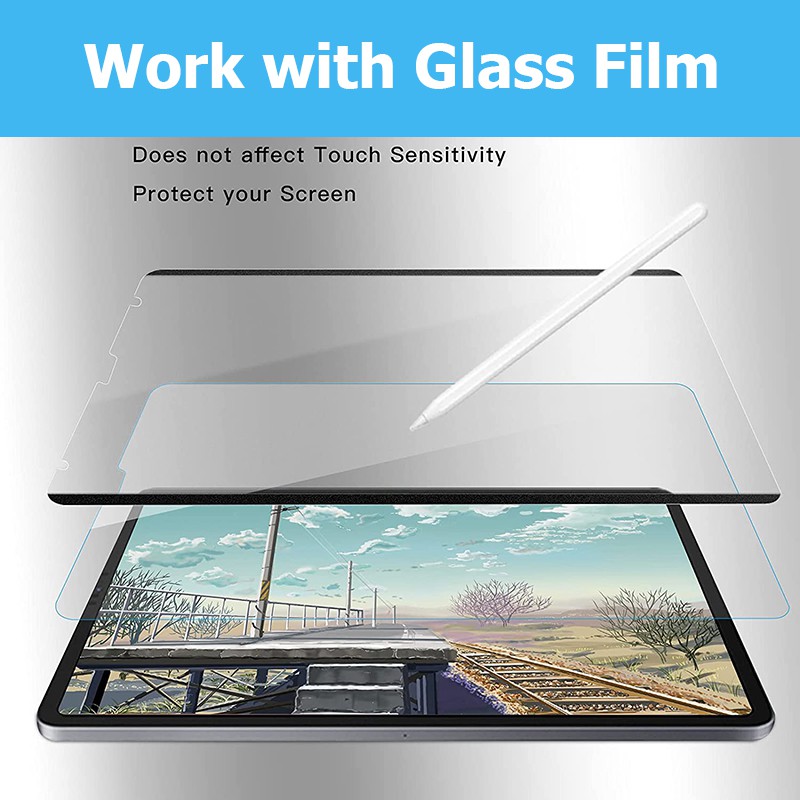 Miếng Dán Bảo Vệ Màn Hình Từ Tính Cho iPad Pro 11 12.9 Air4 Air5 Mini & 9.7 10.2 10.5 inch