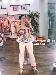 Bộ ngủ lụa cao cấp