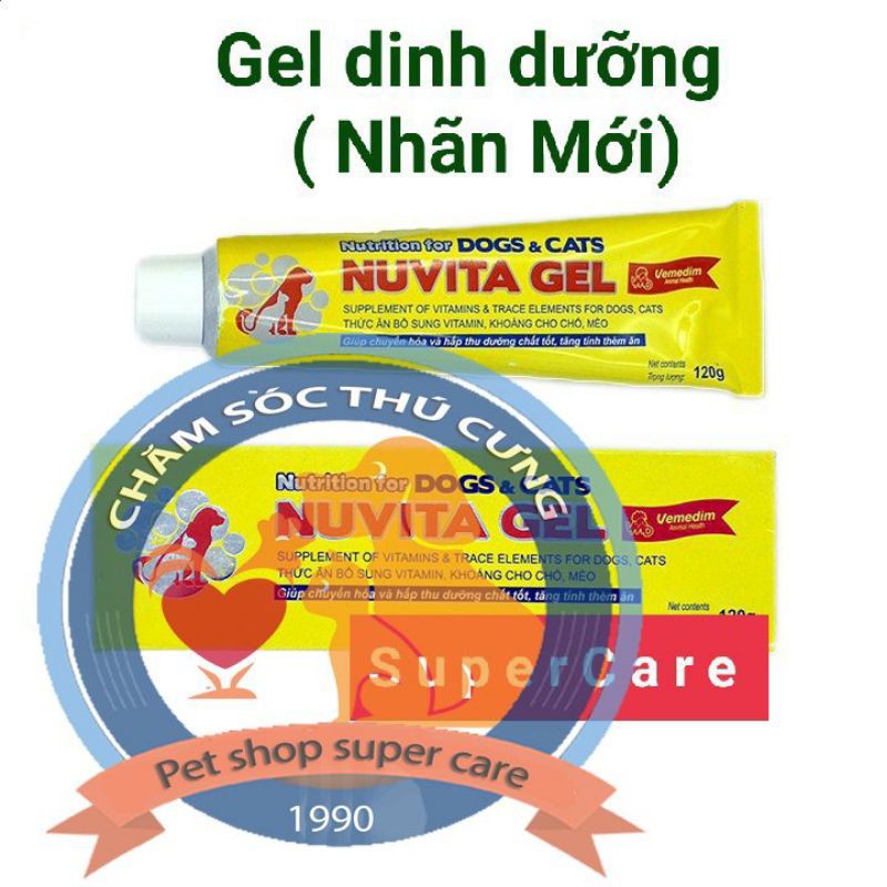 Nuvita Gel - Sản Phẩm Đặc Biệt Chống Biếng Ăn &amp; Suy Nhược Ở Chó Mèo