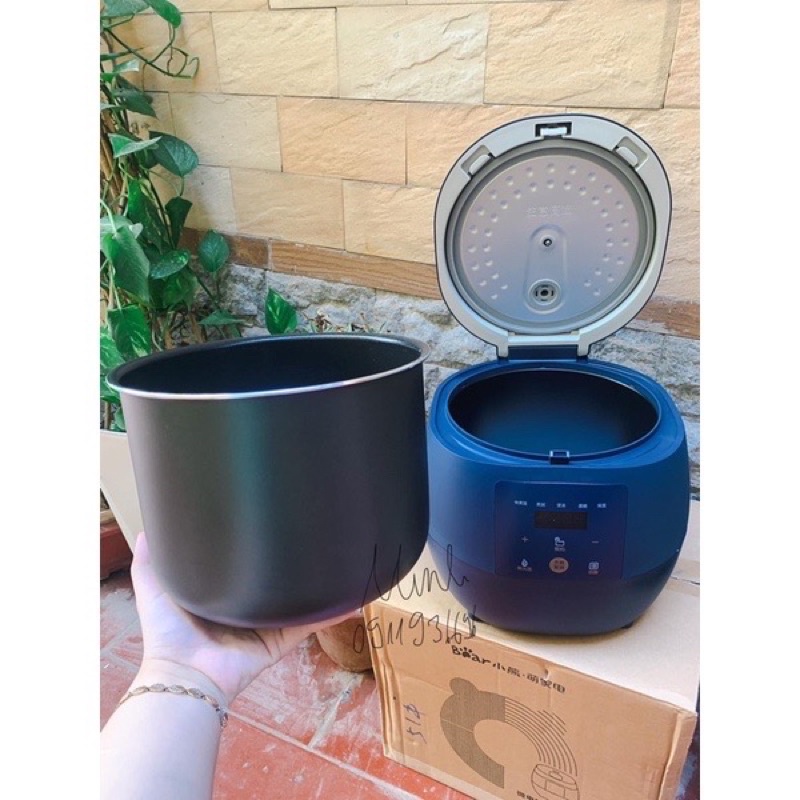 Nồi cơm điện tự động Bear 5L B50W2 nấu cơm, nấu cháo , nấu súp đa năng