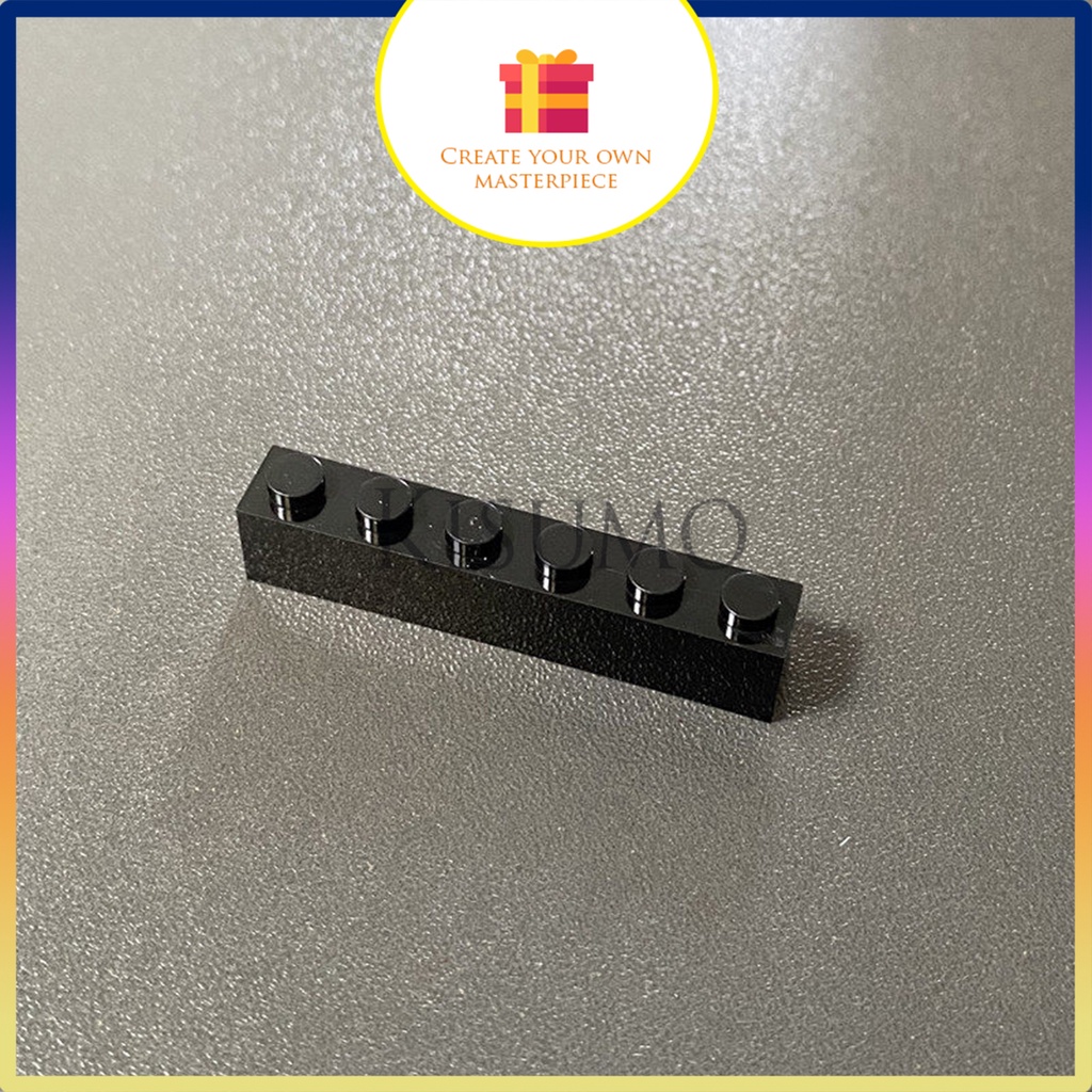 Đồ chơi giáo dục lắp ráp   logo moc combo 5 gạch 1x6 cao a13 3009