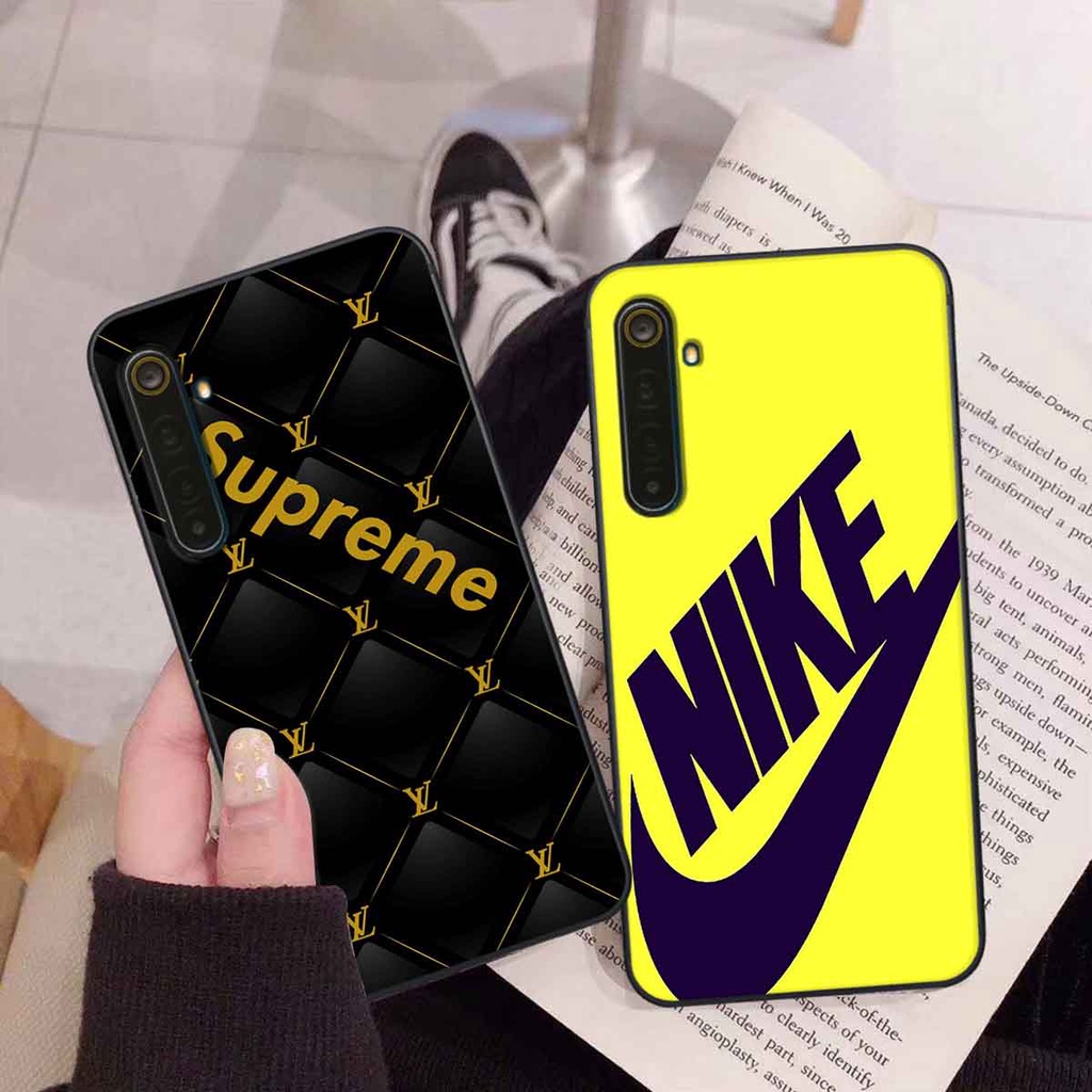 Ốp Realme 6 / 6 Pro in hình thương hiệu L.V, N.I.K.E cá tính, đẳng cấp