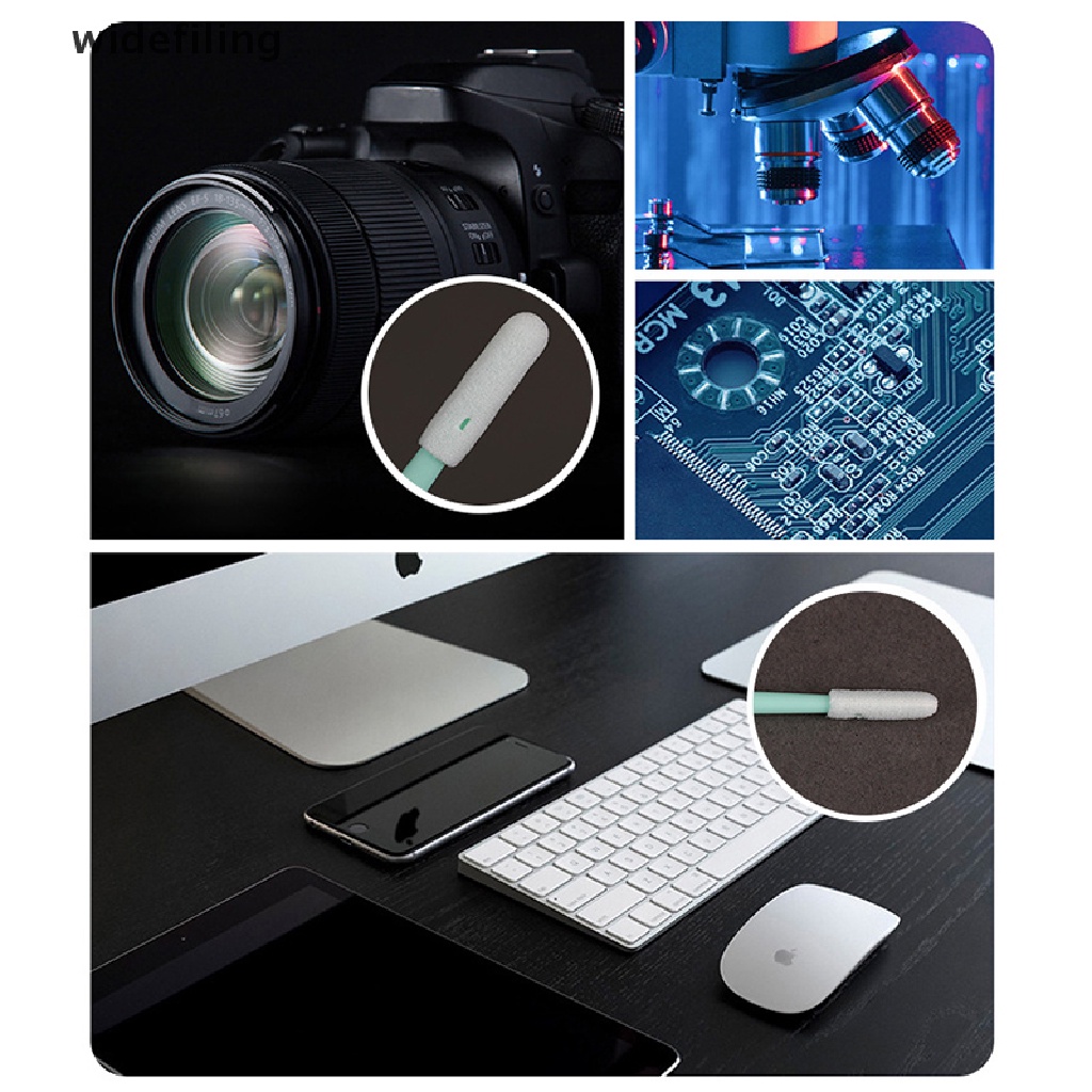 Set 100 Tăm Bông Vệ Sinh Đầu Xốp Tiện Dụng