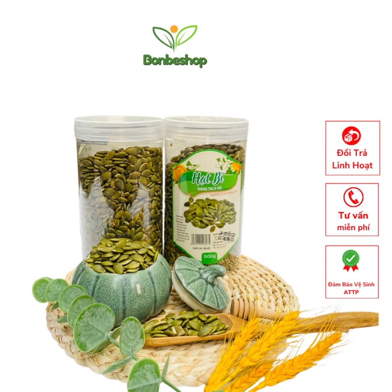 Nhân Hạt Bí Xanh Sấy Chín [Thơm, Bùi, Ngậy] 250 Gr