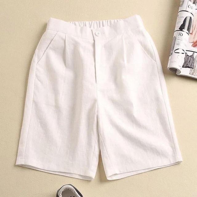 Quần short khuy xước UNISEX