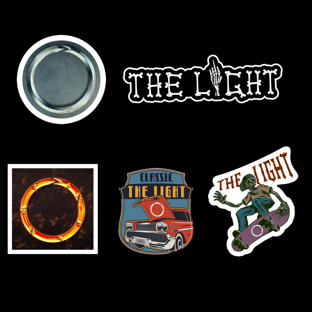 Bộ Stickers THE LIGHT