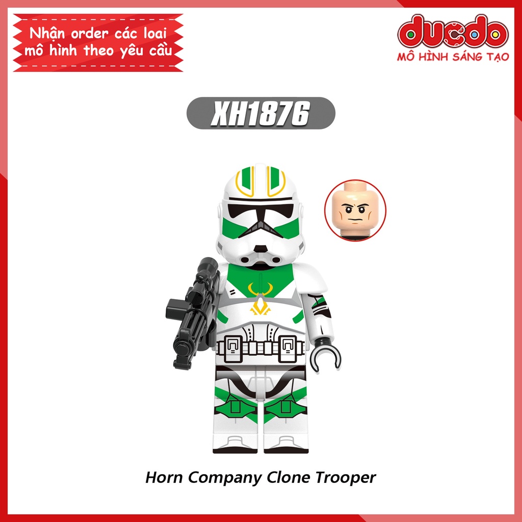 Minifigures nhân vật Star Wars Chiến tranh giữa các vì sao - Đồ chơi Lắp ghép Xếp hình Mô hình Mini XINH X0333