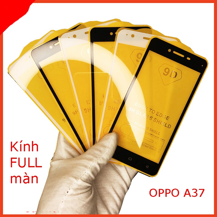 Cường lực FULL màn OPPO F3,F5,A37,A57,A59,A7,A71,A83 , Tặng kèm giấy lau kính khô và ướt TAIYOSHOP3