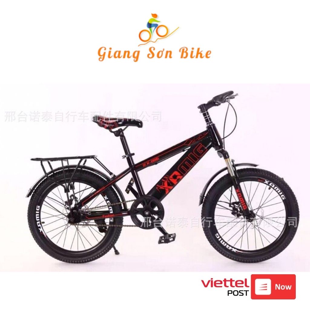 Xe đạp trẻ em XAMING nam, xe đạp cho bé từ 7 đến 12 tuổi loại 18, 20 inch giá rẻ - GIANG SƠN BIKE