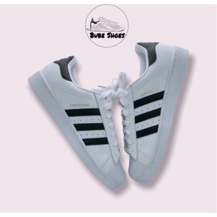 ( Giày AUTH ) Giày Adidas Superstar Sọc Đen và WS chính hãng ! < IOI.HKJ ^ ;