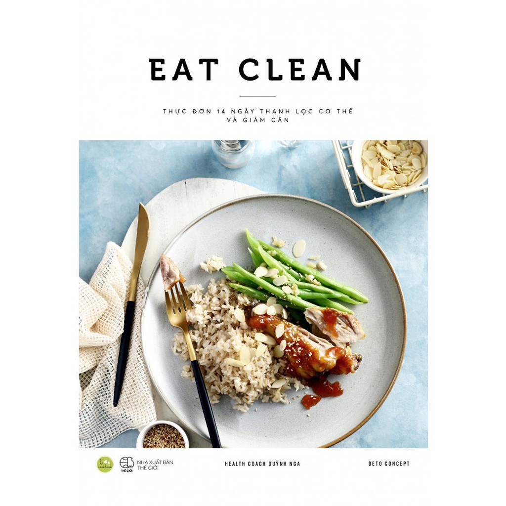 Sách - Eat Clean - Thực Đơn 14 Ngày Thanh Lọc Cơ Thể Và Giảm Cân | BigBuy360 - bigbuy360.vn