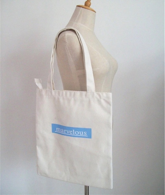 Túi vải tote in hình và chữ