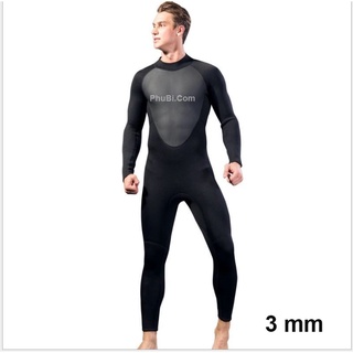 Đồ Bơi Lặn Nam Giữ Nhiệt Wetsuit 3 mm - AL042 Cho Người 45 Đến Trên 100 kg