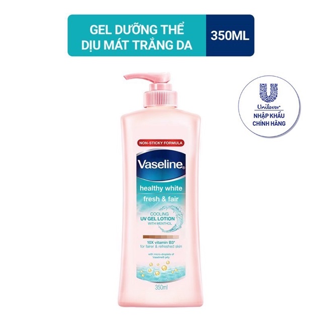 Sữa dưỡng thể trắng da Vaseline 350ml đủ màu đủ công dụng( hàng công ty) | BigBuy360 - bigbuy360.vn