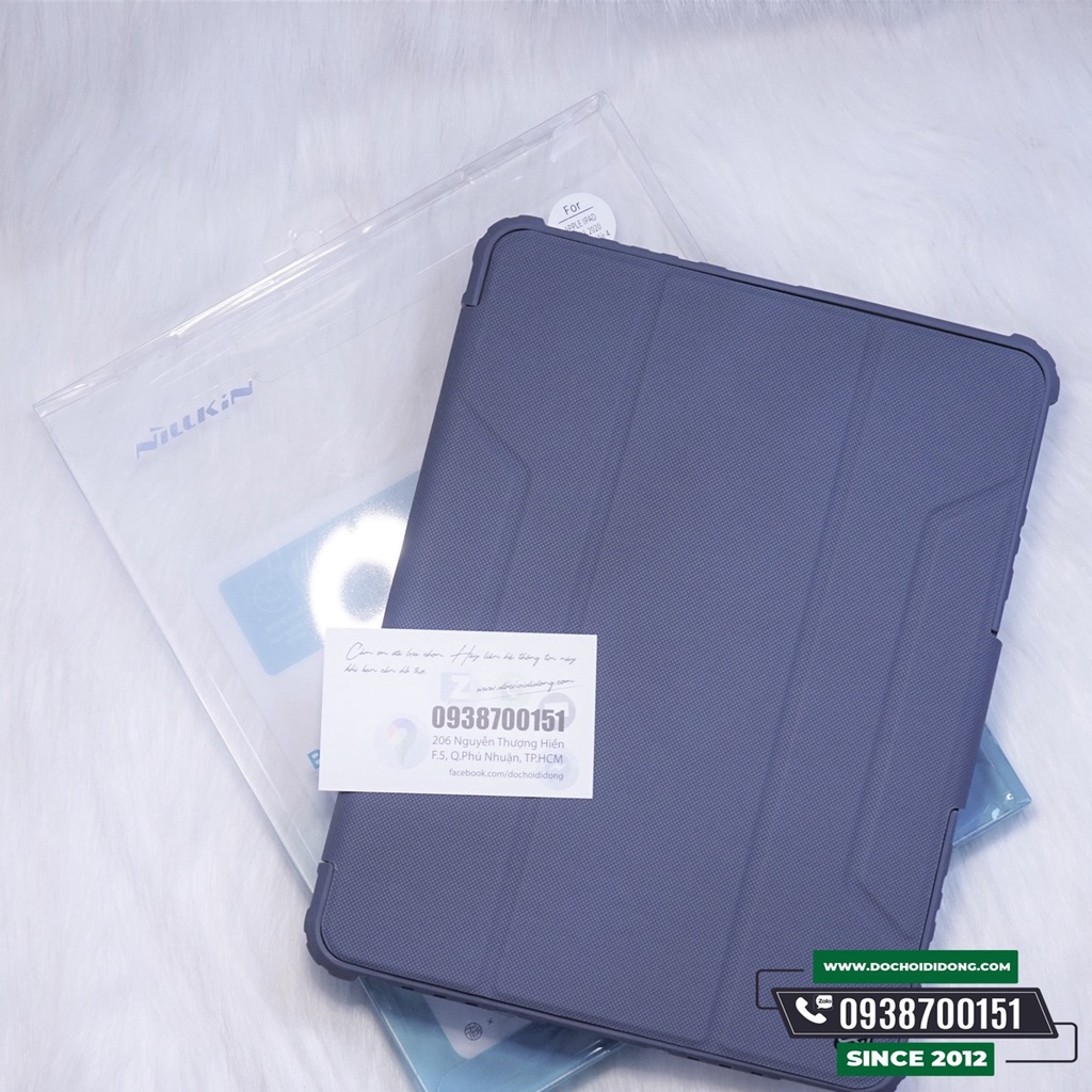 Bao Da IPad Pro 11 inch 2020 Air 4 10.9 inch Nillkin Chống Sốc Lưng Trong Trượt Che C