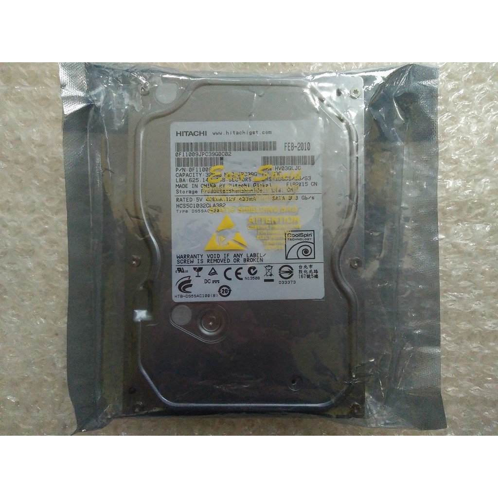 Ổ Cứng Ngoài Hitachi Hgst 3.5-inch 320gb Và 1 Năm