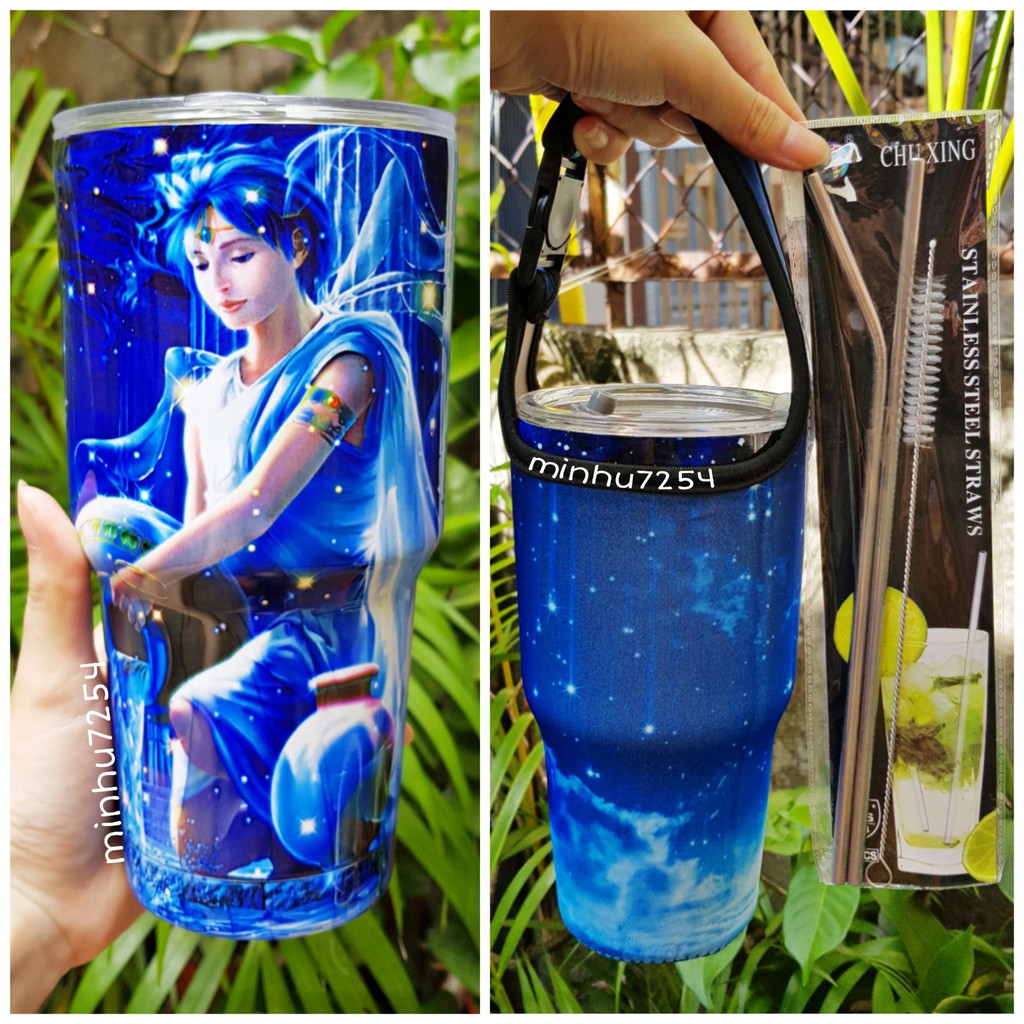 COMBO LY GIỮ NHIỆT GALAXY_CUNG HOÀNG ĐẠO