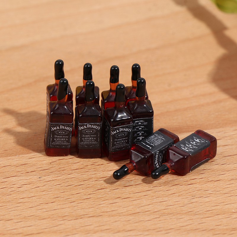 Bộ 10 Chai Rượu Đồ Chơi Cho Búp Bê