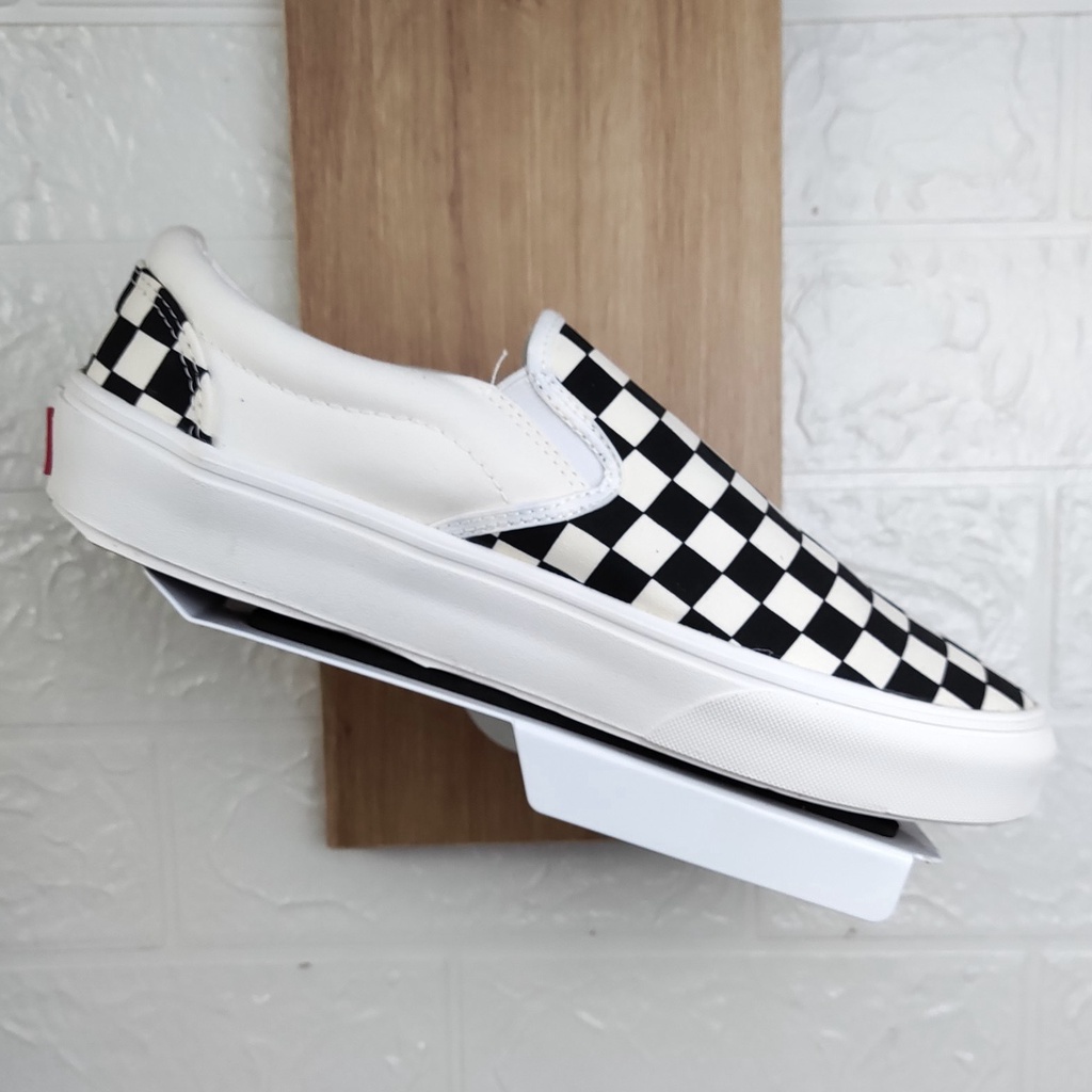 Giày Thể Thao Lười Caro, Slipon Caro Nam Nữ