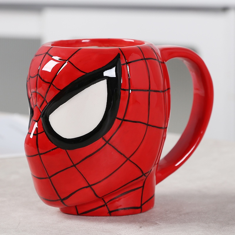 Cốc Sứ Uống Cà Phê Họa Tiết Siêu Anh Hùng Avengers Độc Đáo