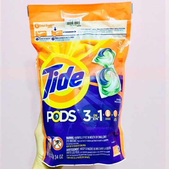 Viên giặt 3in1 - Tide Pods
