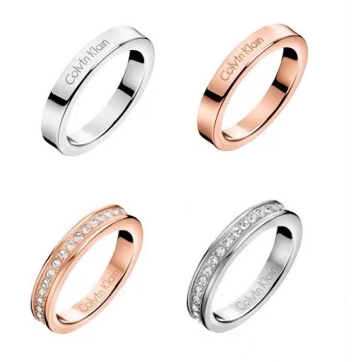 😍 Nhẫn CK nam nữ thời trang, thép không gỉ