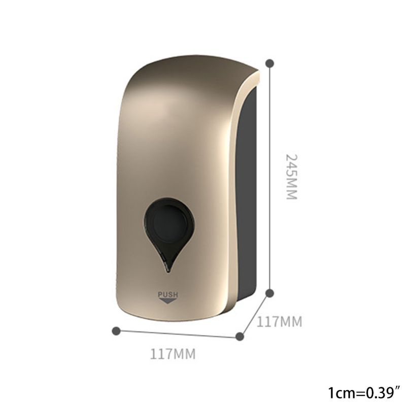 Bình Đựng Gel Sơn Móng Tay 1000ml Gắn Tường Tiện Dụng