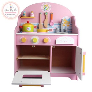 Đồ chơi gỗ Tủ bếp kiểu Nhật - Baby Kitchen (Hàng có sẵn)