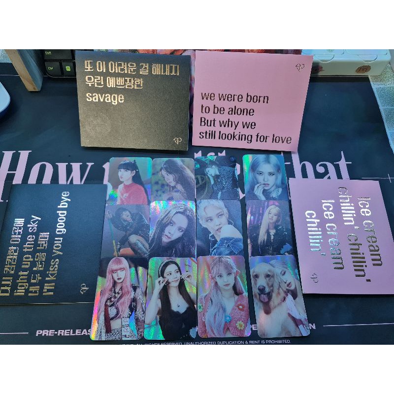 SET THẺ ẢNH BLACKPINK THESHOW