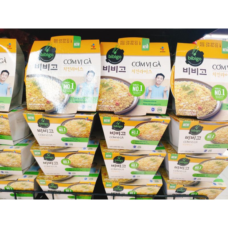 CƠM ĂN LIỀN BIBIGO 160g