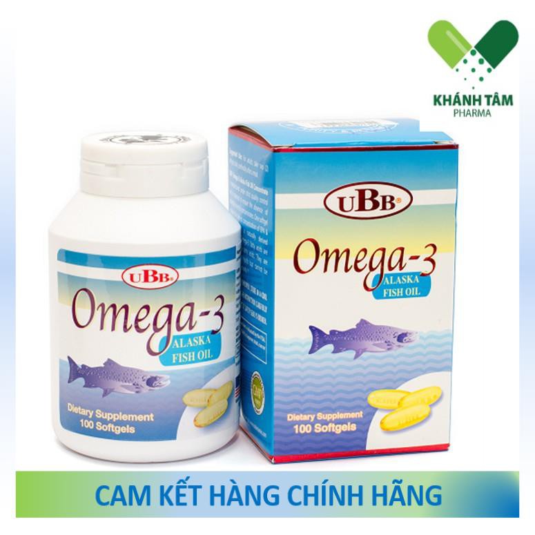 UBB Omega 3 - Viên dầu cá Mỹ _Khánh Tâm