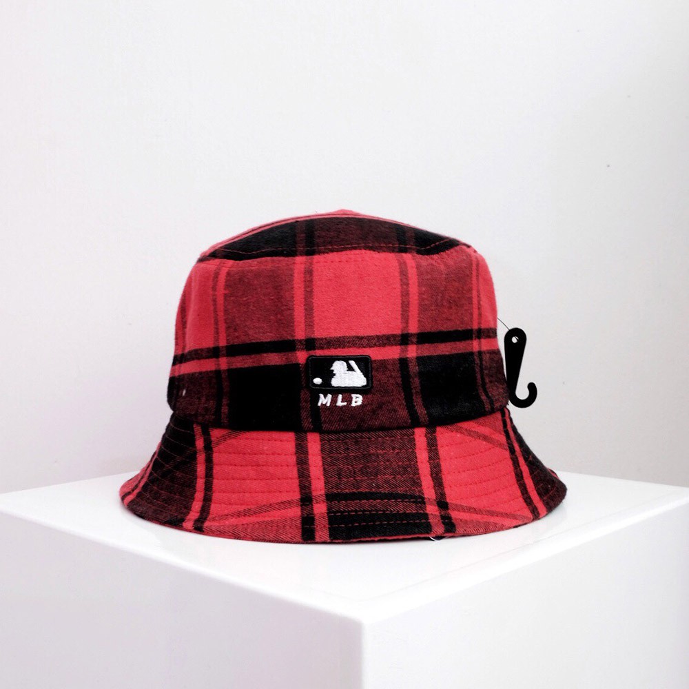 Nón bucket chính hãng, mũ bucket kẻ Hàn Quốc cá tính - TẶNG KÈM HỘP CHÍNH HÃNG