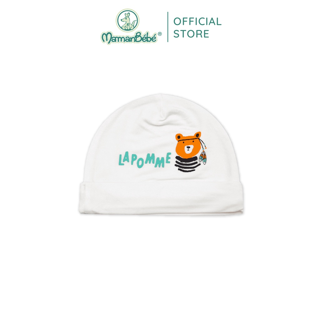 Mũ sơ sinh La Pomme Teddy Bear