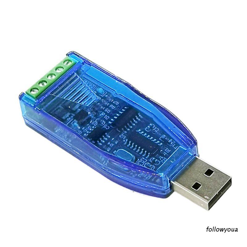 Module chuyển đổi dòng chuỗi giao tiếp USB qua RS485 cấp công nghiệp bảo vệ TVS
