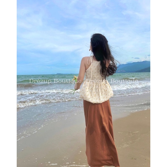 Set Áo Muslin Yên Chi & Váy/Quần Linen - Drézup Boutique