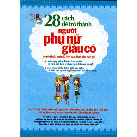 Cuốn sách 28 Cách Để Trở Thành Người Phụ Nữ Giàu Có -  Tác giả:  2.1/2 Bạn Tốt