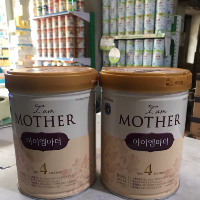 Combo 2 lon Sữa I am mother 4 800g