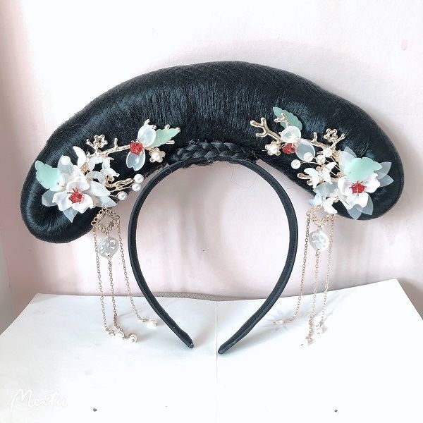 Mũ Công Chúa Đội Đầu Họa Tiết Kẻ Ô Phù Hợp Làm Quà Cho Nữ Hoàng Mừng Năm Mới