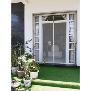Rèm ngăn ruồi muỗi tự động - cửa đi