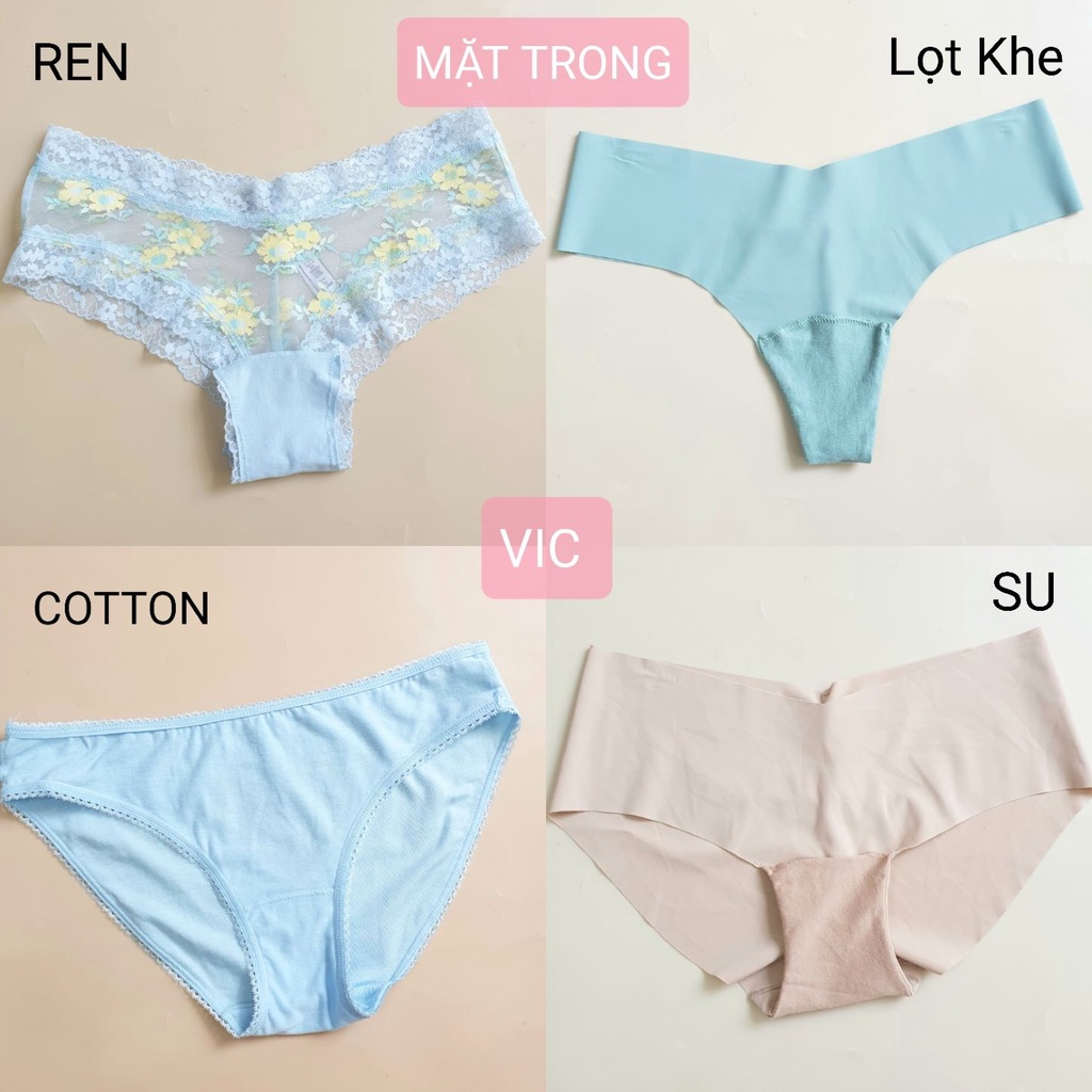 SIZE S   Su Nguyên Mông Vic Quần lót Victoria Secret chính hãng, săn sale giá rẻ