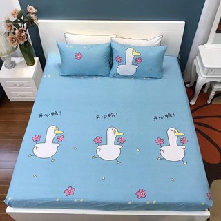 Set Chăn Ga Gối Cotton Lụa !! (Ảnh Chụp Thật)