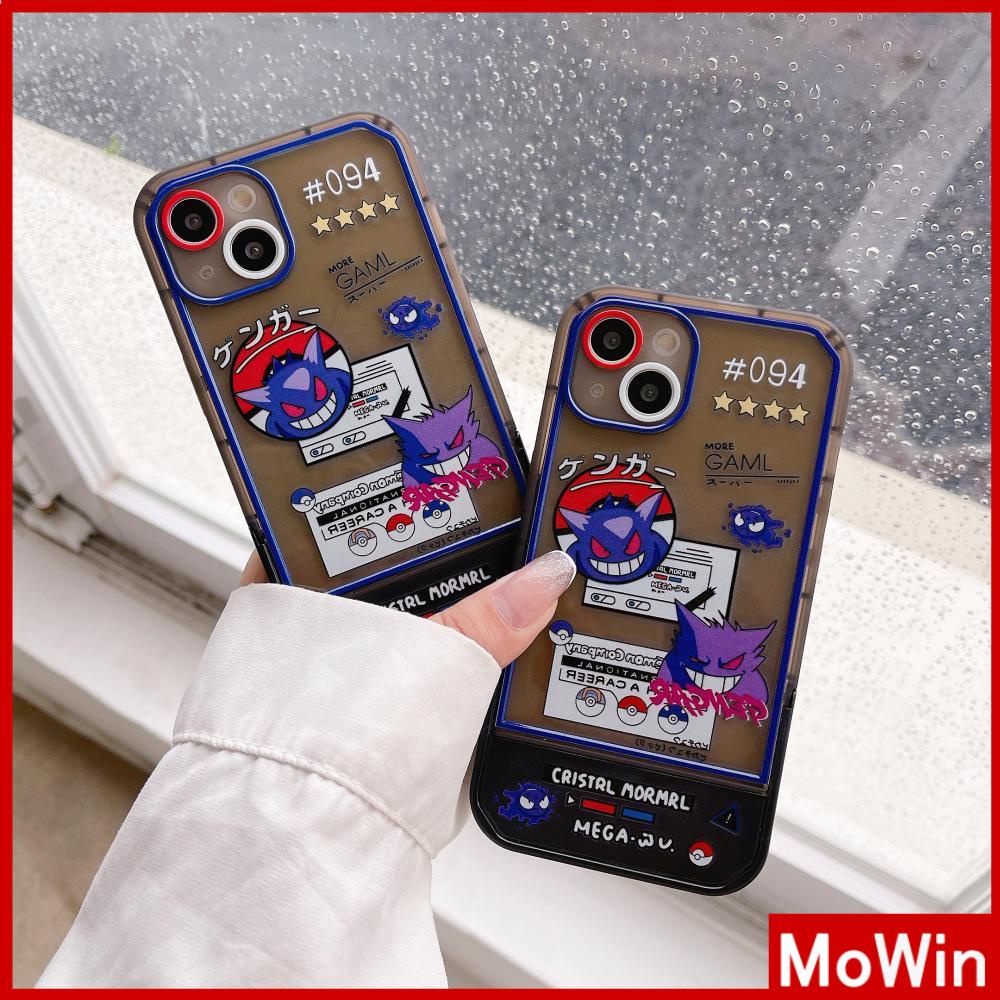 iPhone Case Acrylic Invisible Folding Stand Silicone Soft Case Airbag Shockproof Camera Cover Cartoon Cute Compatible For iPhone 11 Pro Max 13 Pro Max 12 Pro Max 7Plus xr XS Max